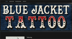 Desktop Screenshot of bluejackettattoo.com